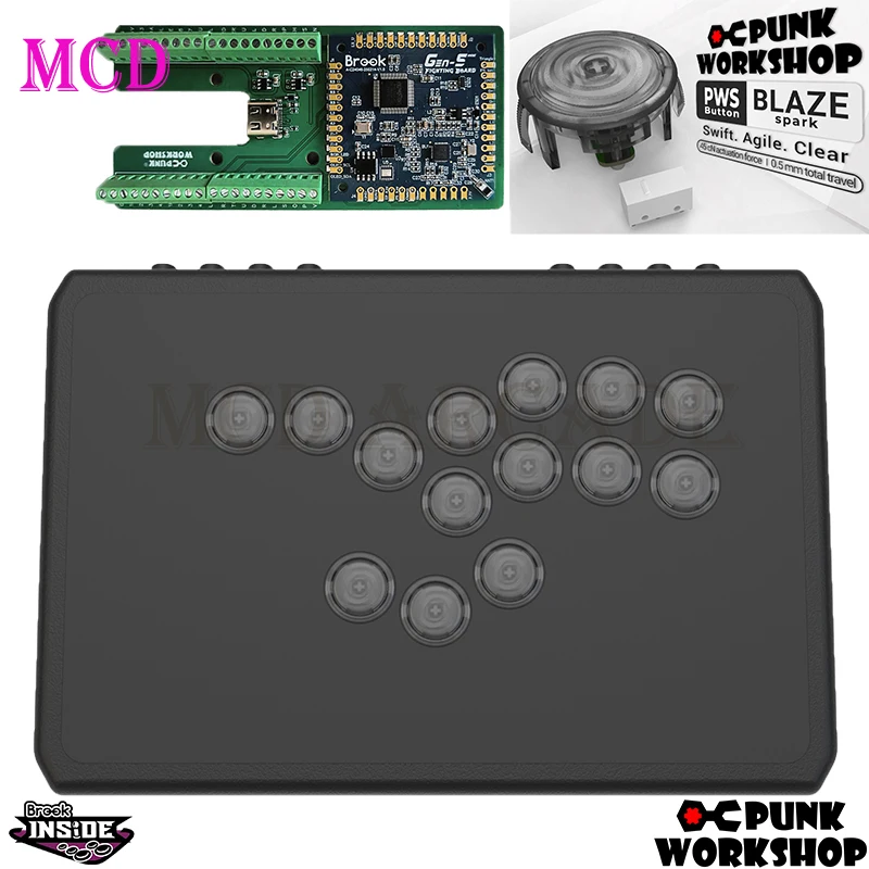 Punk Workshop R14 レバーレス アーケード ファイティング