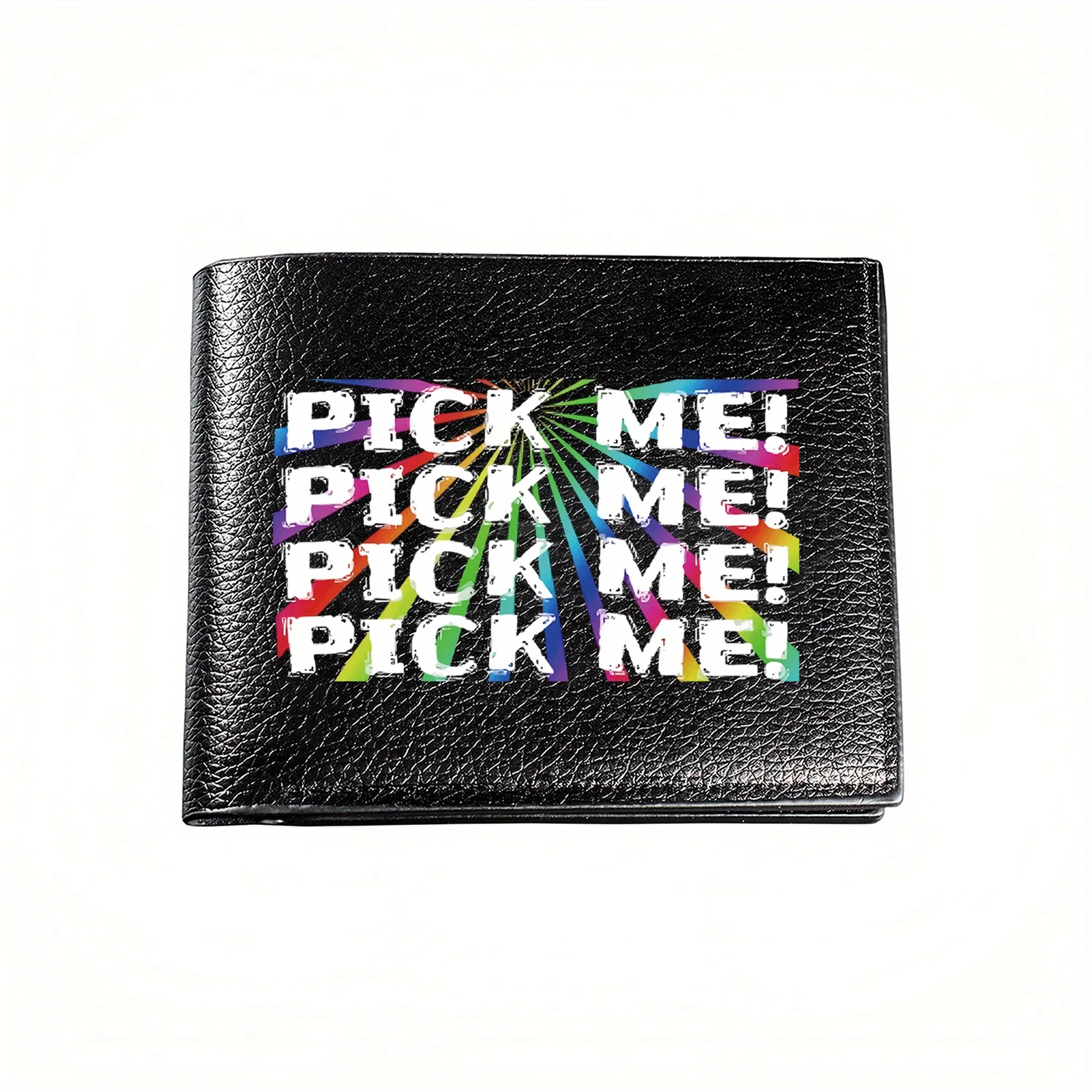Pick Me! Stylish Wallet Design,Creative Graphic Print,Premium Quality nice,Perfect Christmas Gift for Dad,Husband,or Boyfriend B