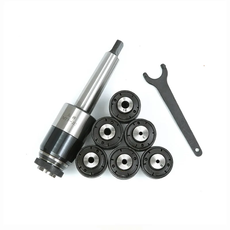 

JJ3 Tapping Collet Set GT3 Tapping Collet M3 4 5 6-8 10 12 Torque Overload Protection Collet Chuck