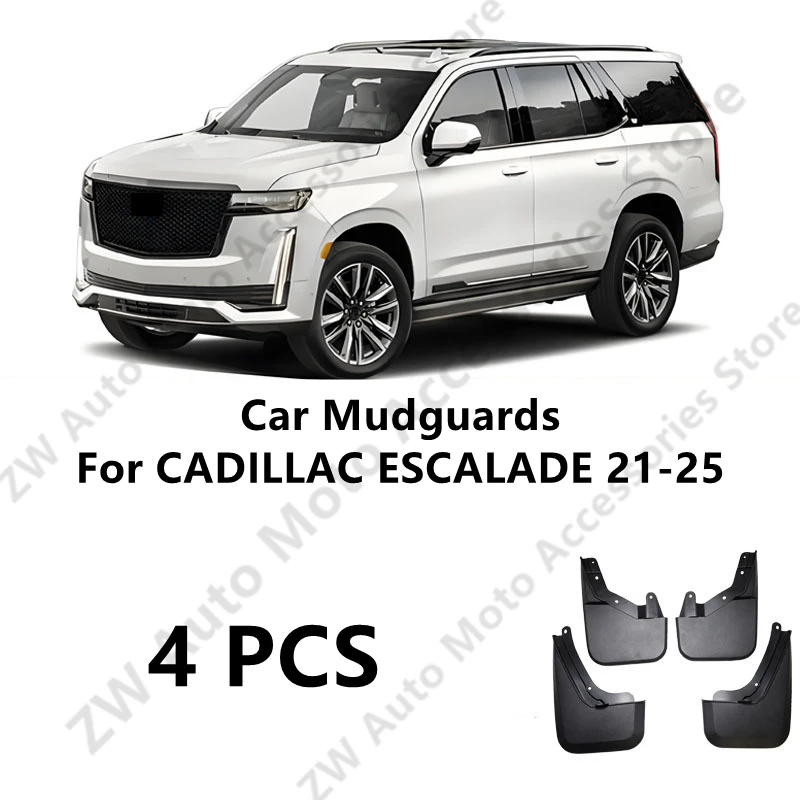 

Автомобильные брызговики для CADILLAC ESCALADE 21-25, брызговики, брызговики, внешние детали, автоаксессуары, ремонт