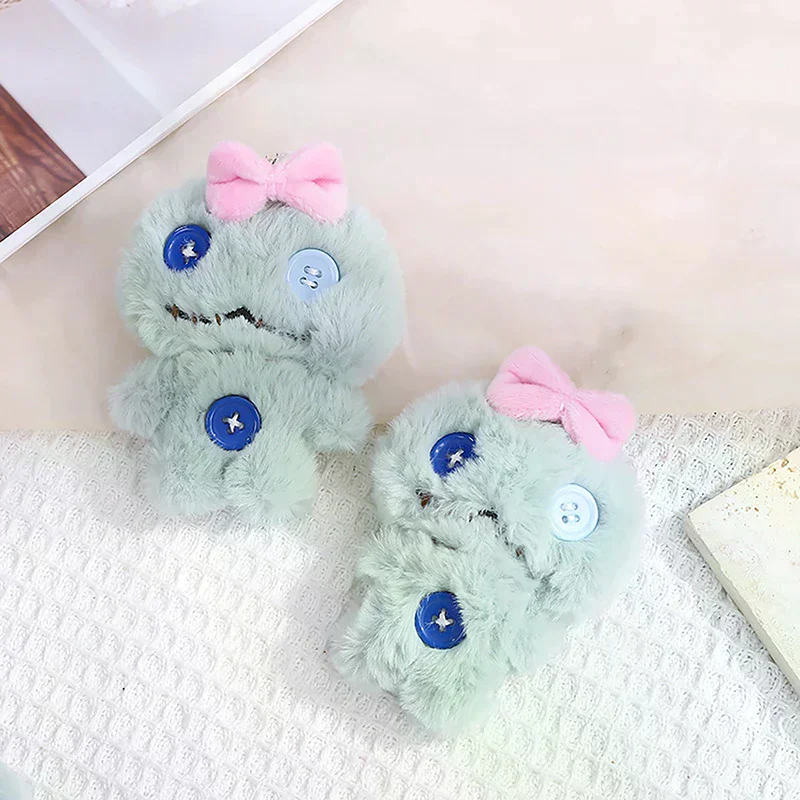 

Cartoon Plush Bow Doll Bag Charm; Keychain Craft Gift; Adorable Hanging Ornament Toy.