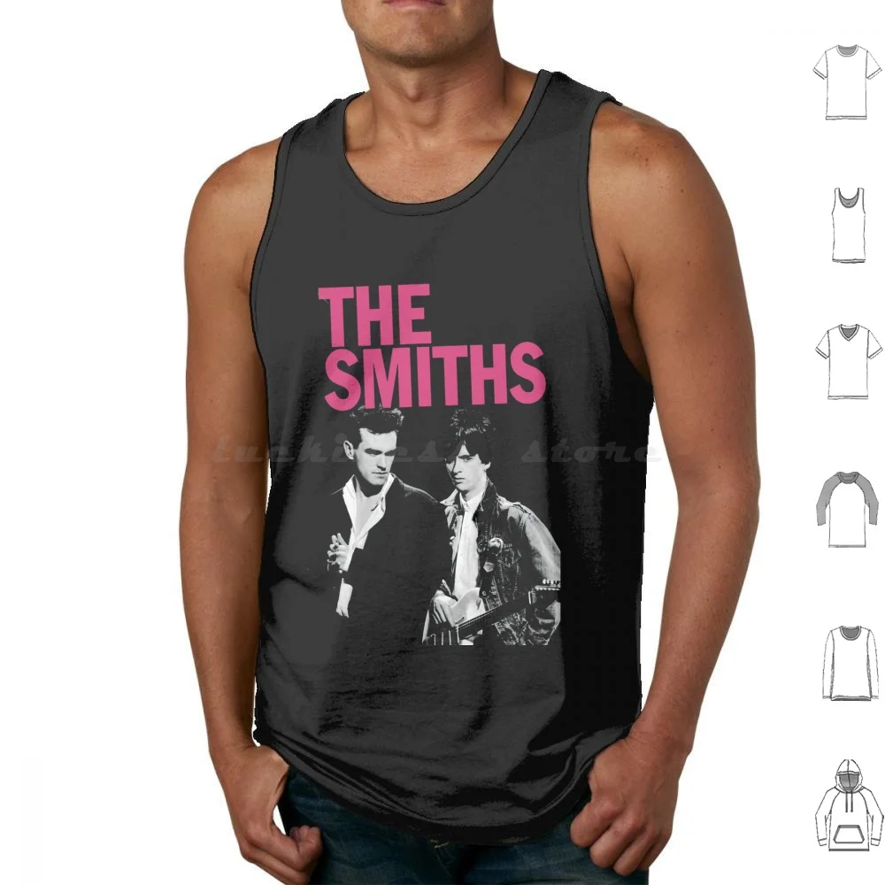 The Two Romantic Boy Tank Tops Print Cotton Popular Smiths British Morrissey Cure Romance Indie