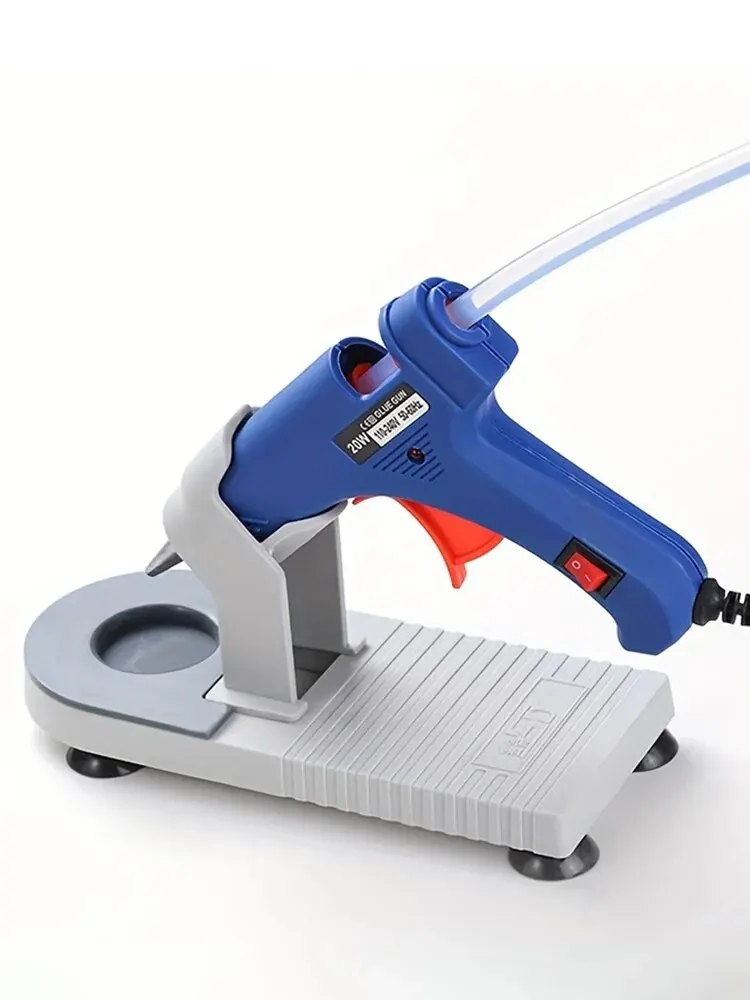 Secure Your Glue Gun with This Non-Slip Glue Gun Stand & Suction Cup Holder!