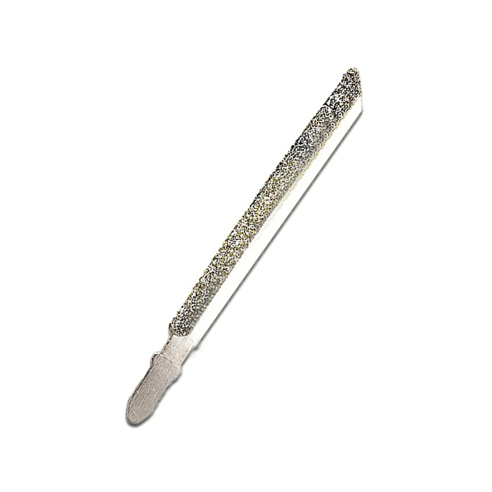 Zubehör Stichsägeblätter, silberner T-Schaft, 100 mm Fliesen, zum Schneiden von Fiberglas, diamantbeschichtet, zum Schneiden von Granitfliesen