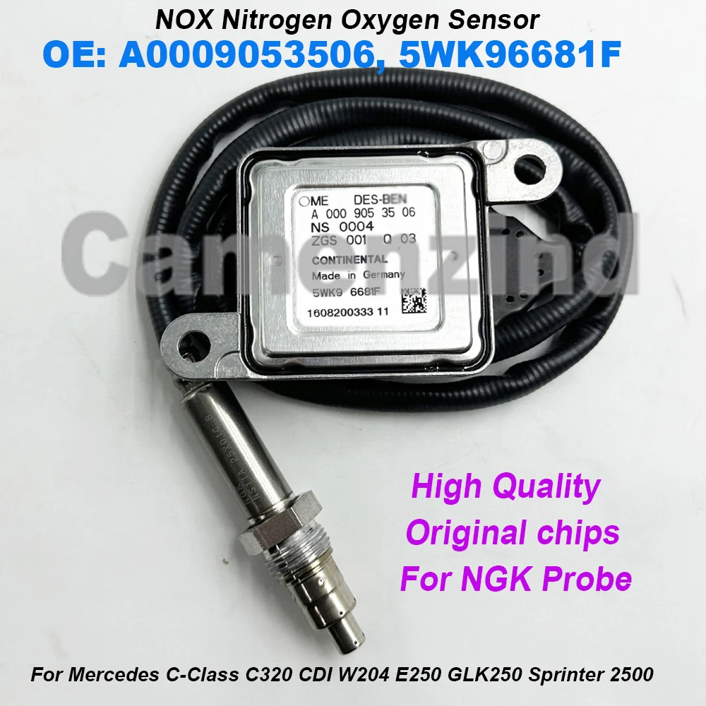 

A0009053506 5WK96681F Nitrogen Oxygen Sensor NOx Sensor 0009053506 For Mercedes Benz C320 CDI W204 2012 W212 C218 Sprinter 12V