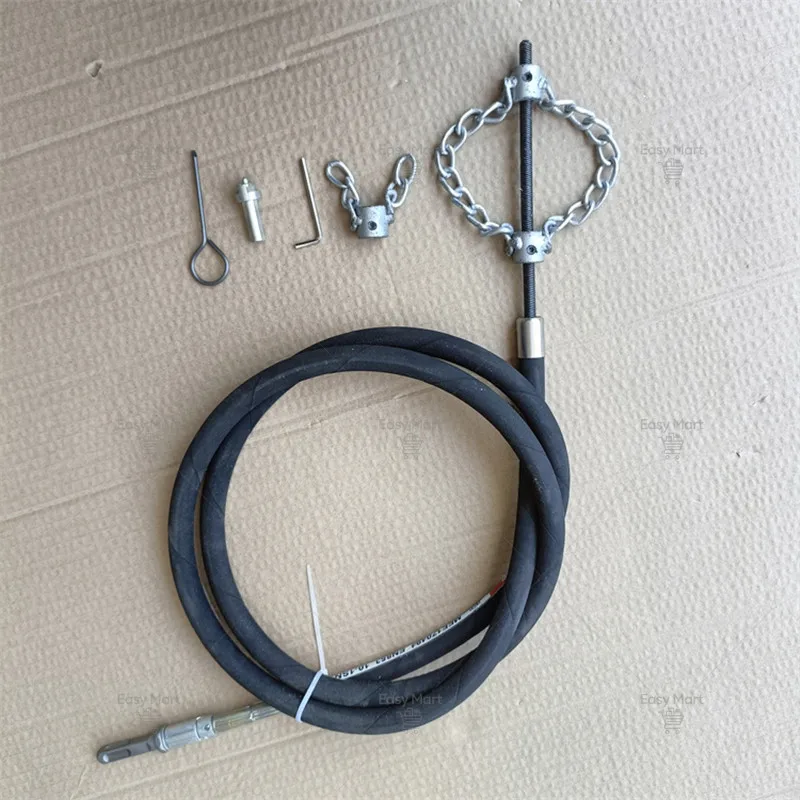 Enhanced Electric Drill for Sewer Cleaning Can Navigate Through Blocked Pipes and Remove Tough Clogs.