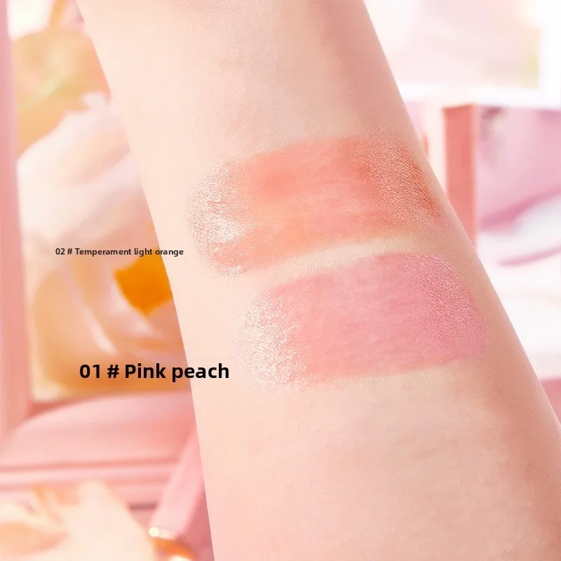 2025 رائجة البيع Adad ملمع الشفاه الطبيعي Daub بسلاسة خفيفة تغيير درجة الحرارة أحمر الشفاه بلسم الشفاه للحزب H1k2 #3