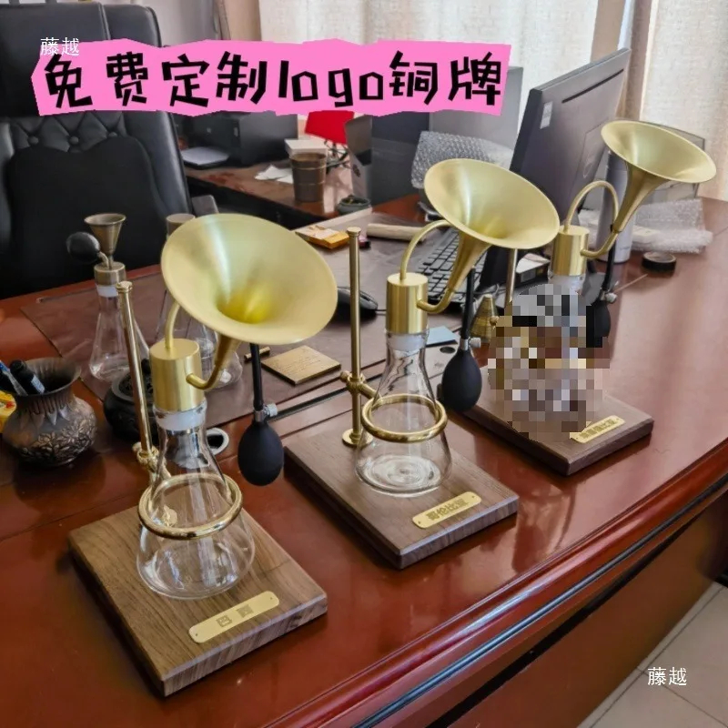 Hydrotherapy Copper Funnel Fragrance Smeller Wine Essential Oil Perfume Fragrance Coffee Beans