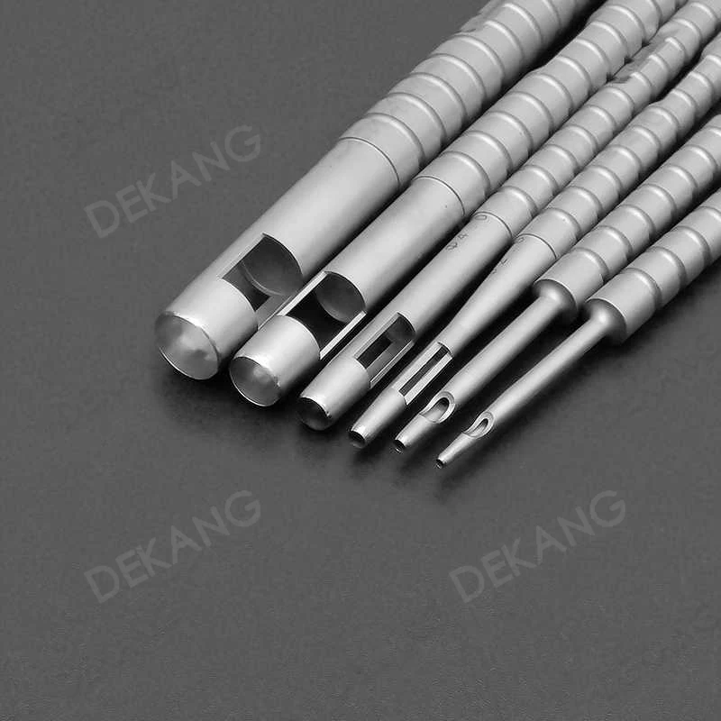 Skin Biopsy Sampling Device, Ring Drill, Hole-Making Tool, Skin Drill, Corneal Drill, Acne Mark Scar Ring Drill, Tissue Drilling