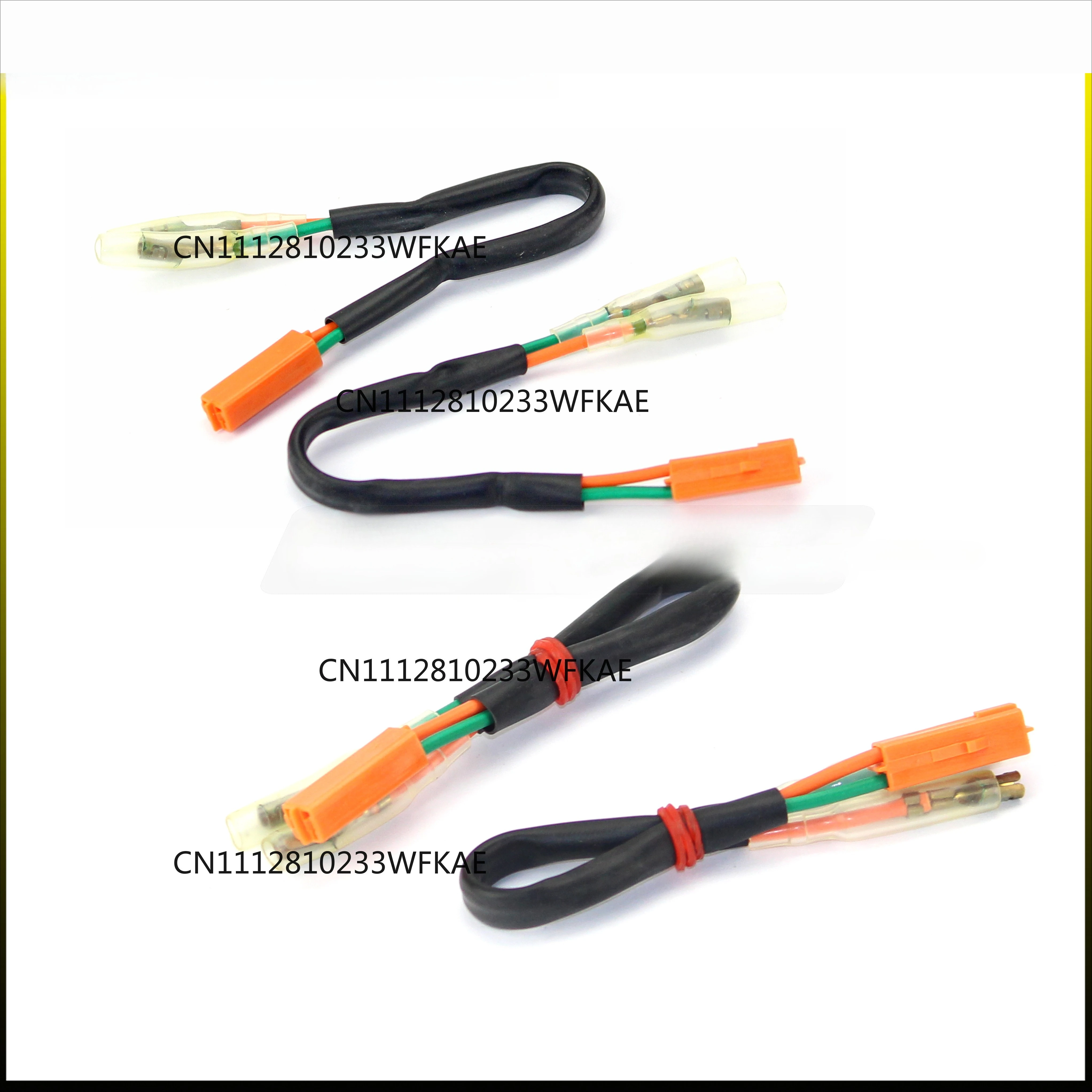 2-Pin Turn Signal Cable Adapter for Honda CBR600F4/900RR/929RR/250R 600 F4i Cable Leads