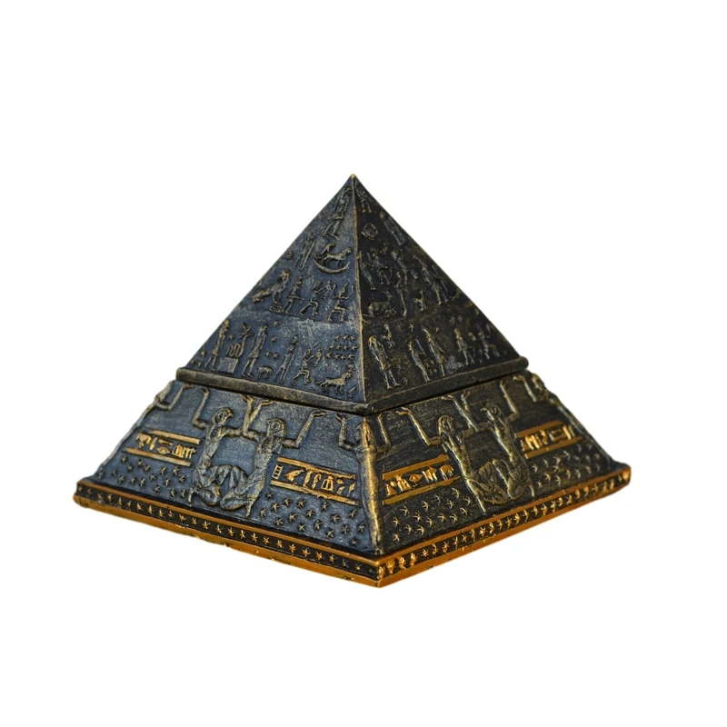 

Ancient Egypt Pyramid Model Of Khufu Home Decoration Creative Ornaments Resin Energy Arts Crafts Gifts