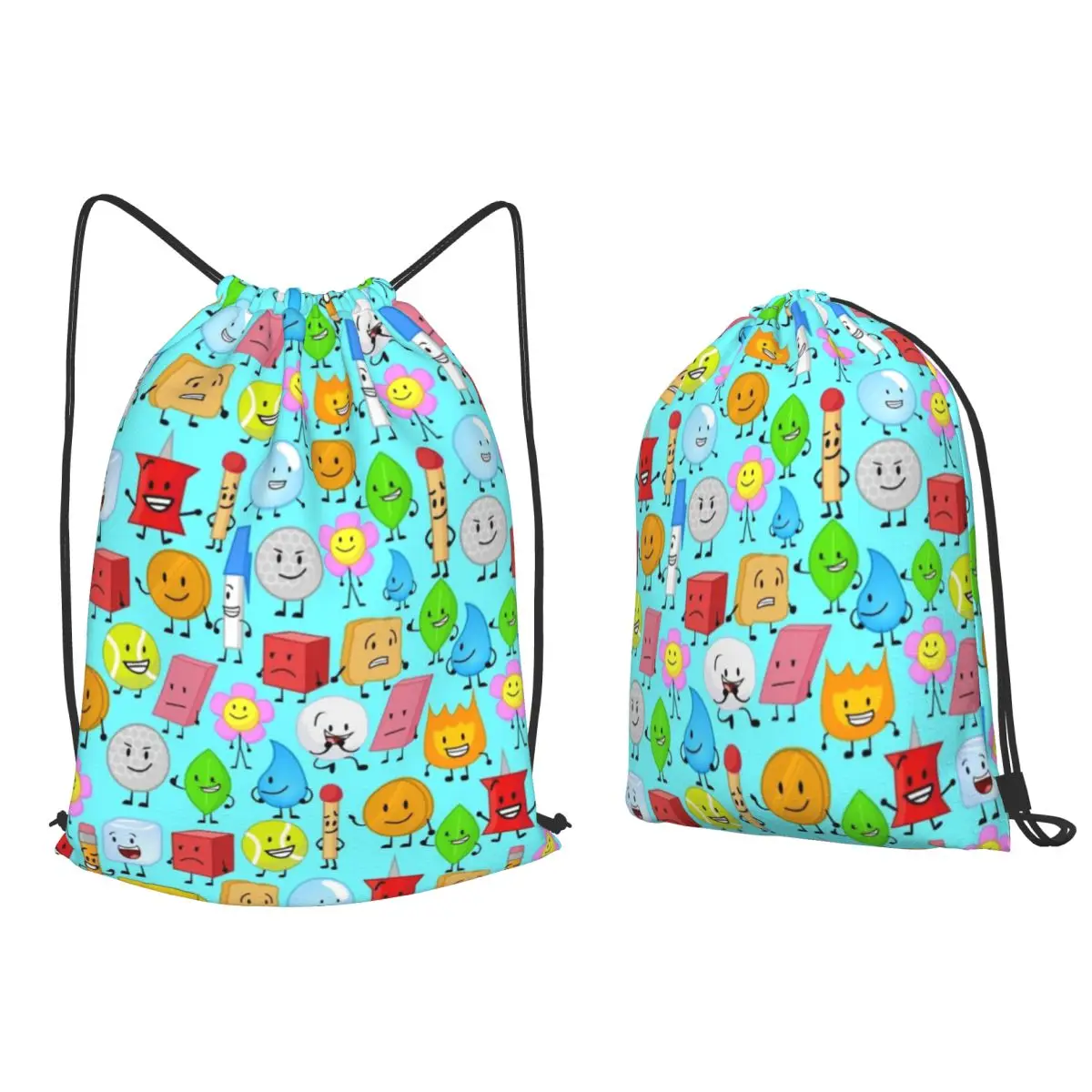Bfdi Backpacks Multi-function Drawstring Bags Storage Bag Book Bags for Man Woman School