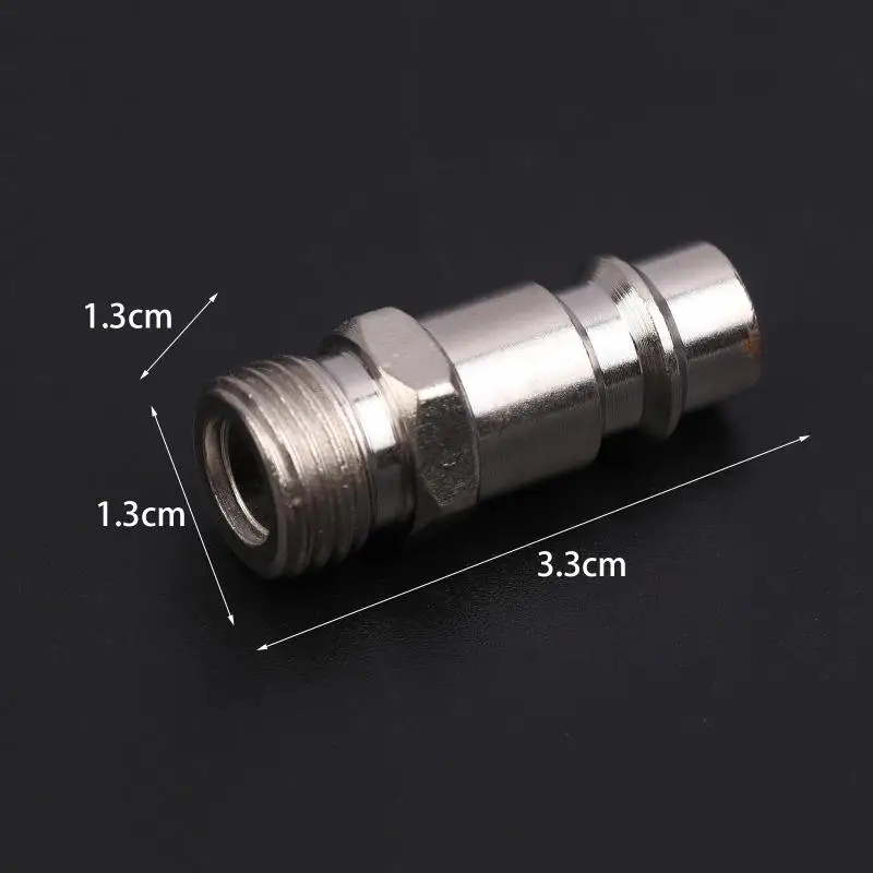 PM/SM20 Quick Connector Coupler for Air Compressor, G1/4 BSP Male Thread, Compliant with European Pneumatic Fitting Standards