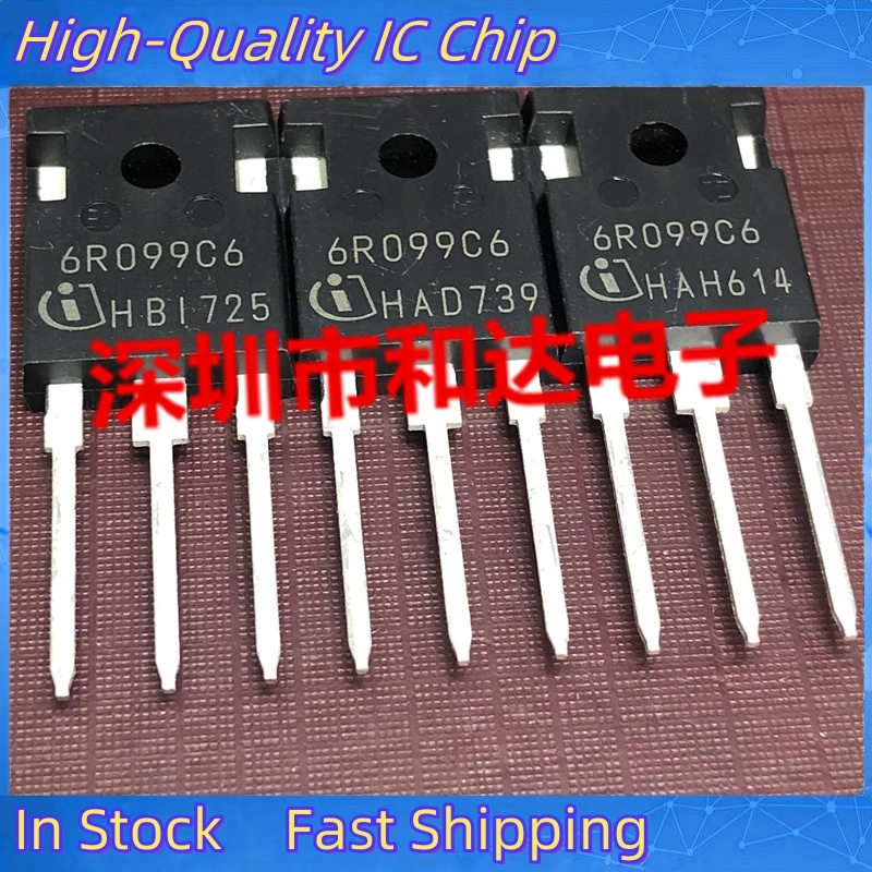 10PCS/lot 6R099C6 IPW60R099C6 TO-247 600V 38A   Really Stock Original Best Quality Guarantee   Can Be Purchased