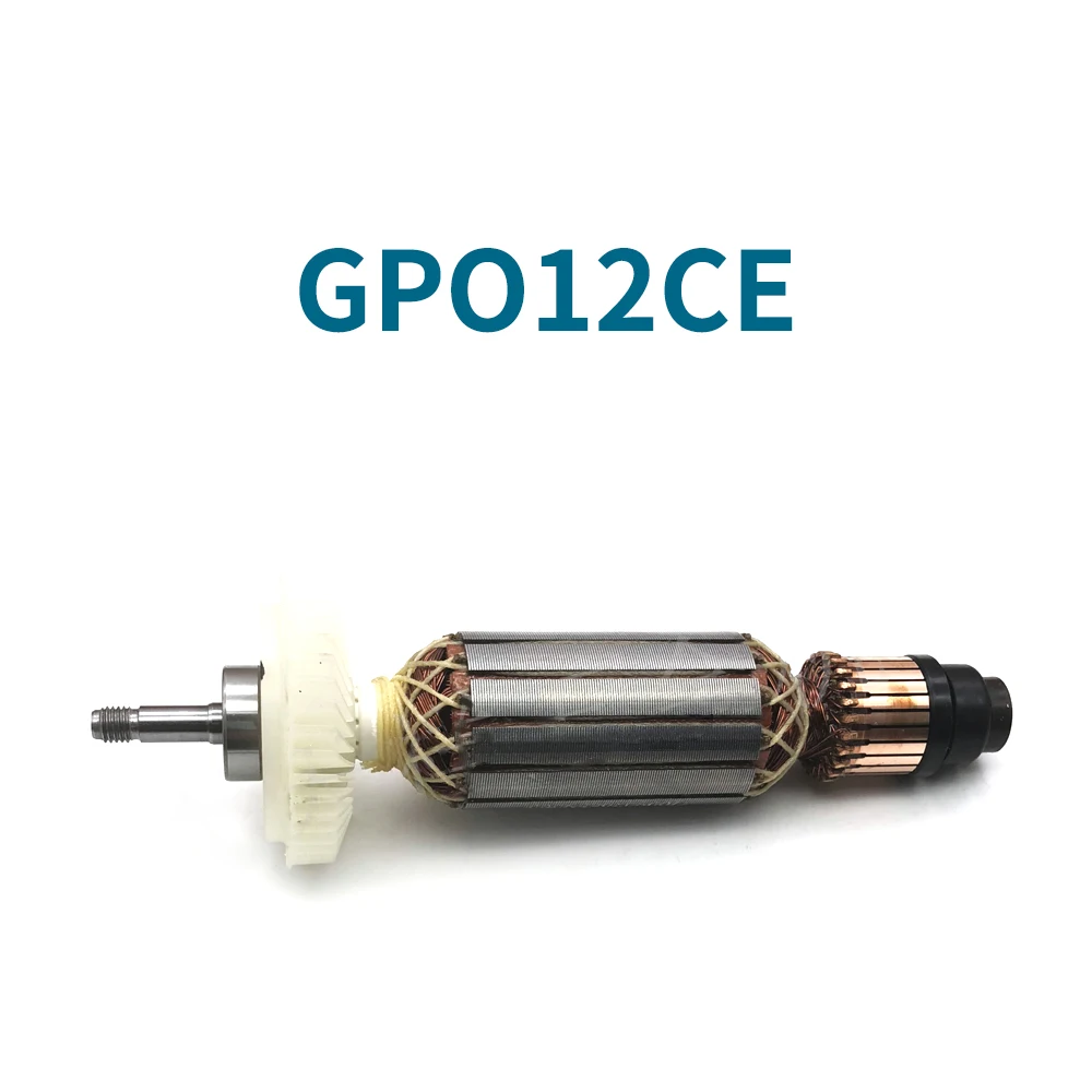 Якорь для угловой шлифмашины BOSCH GPO12CE, запасная часть ротора для электроинструментов