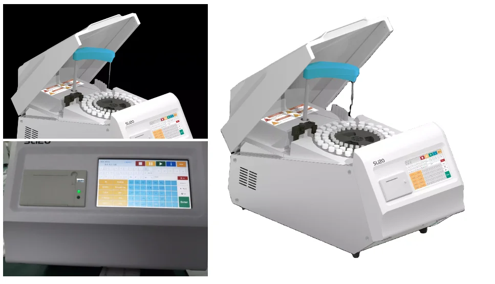 Clinical Analytical automatic chemistry analyzer SK6100 /SL-120 biochemistry Analyzer