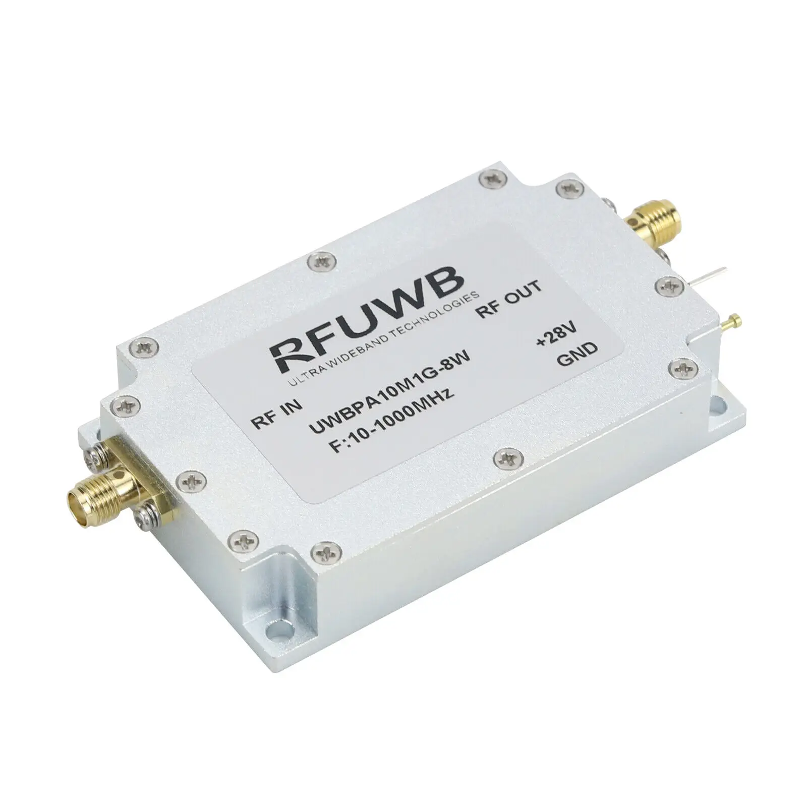 

8W 10-1000MHz RF power amplifier broadband RF power amplifier