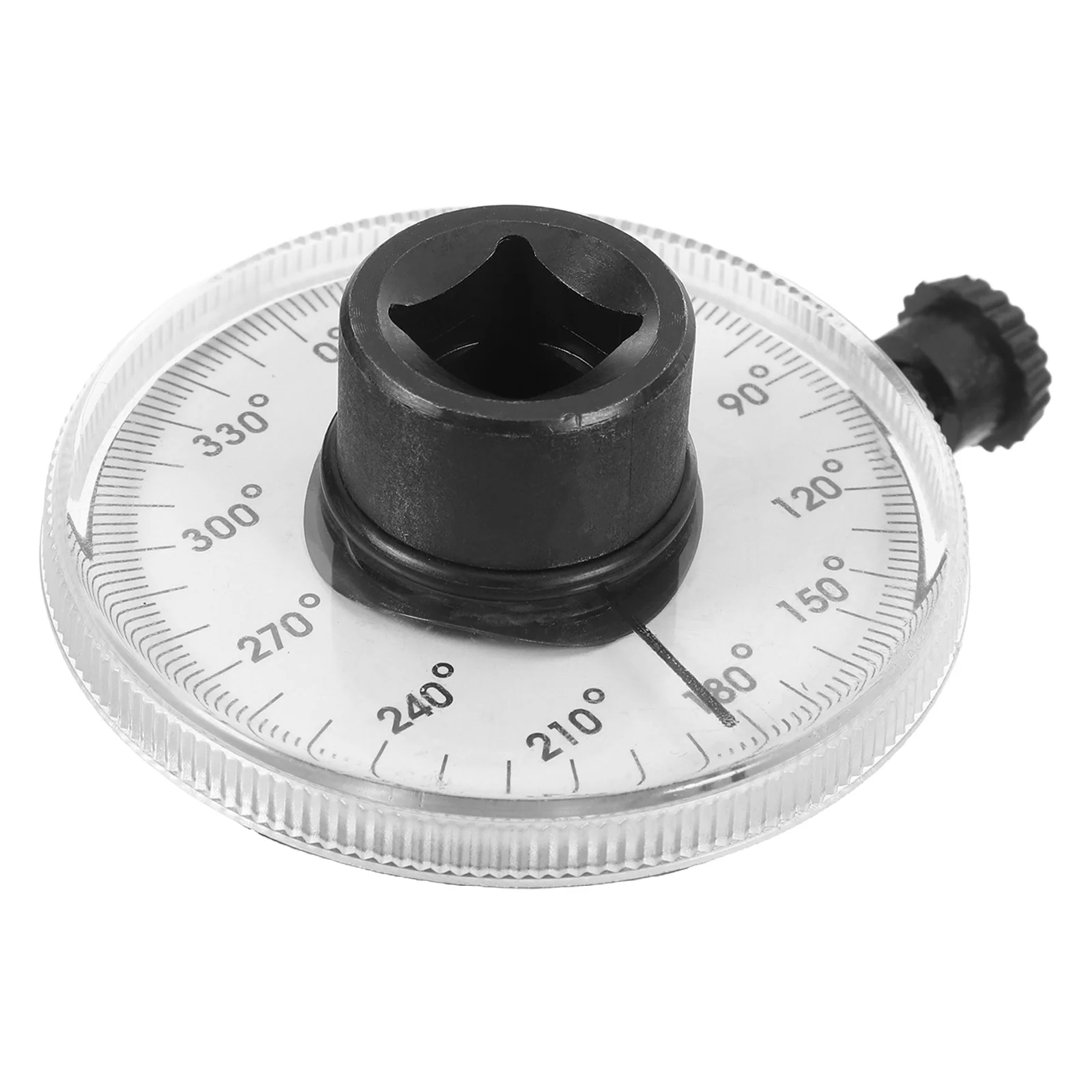 

Car Angle Torque Gauge Tool Clear Dial Knurled Knob Easy Zeroing 1/2 Drive Wrench Angle Meter Automotive Maintenance Repair Tool
