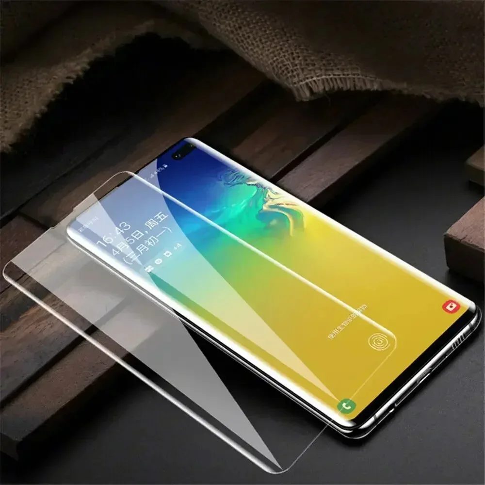 3 Stück HD UV gehärtetes Glas für Samsung Galaxy S24/S25 Ultra S23Plus S22 Ultra S21/S20 Displayschutzfolie Note 20 Note 10 Glas – Detail 11