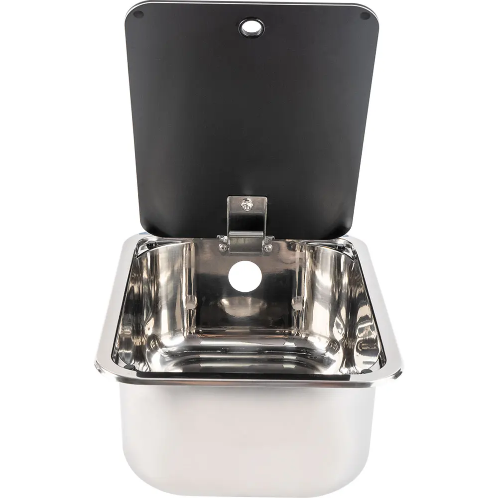 

Hot Selling 304 Stainless Steel Small Wash Basin Kitchen RV Sink for Mobile Home Caravan Camper Yacht Boat