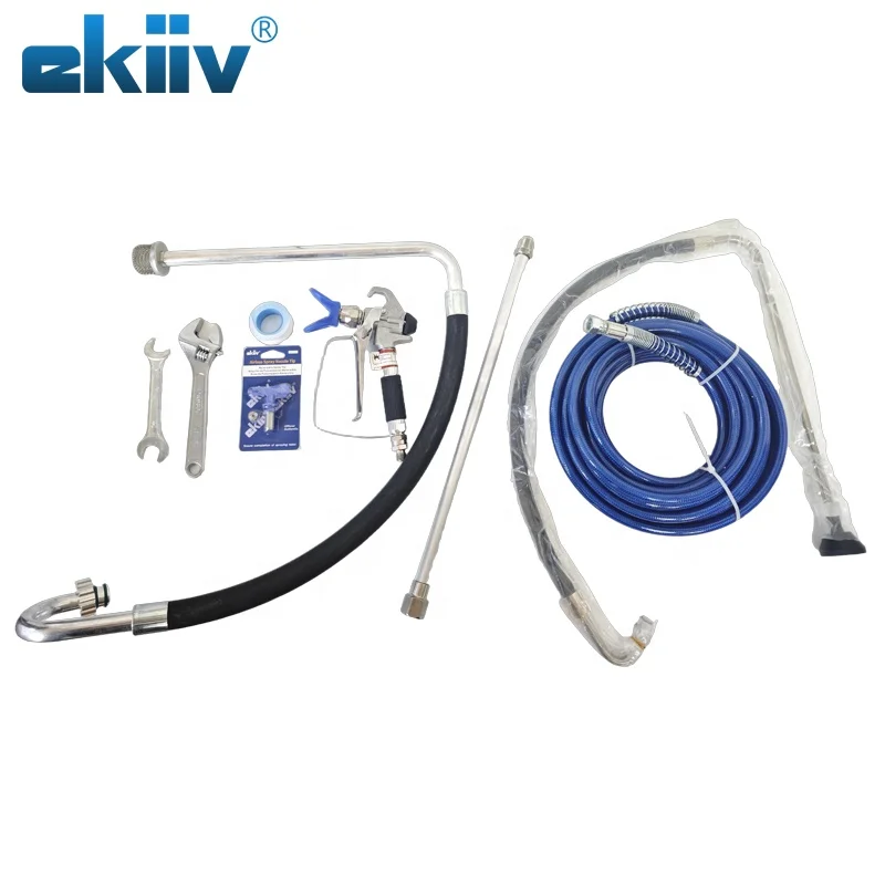 HotEKIIV Upgraded Small Electric High Power Paint Spray Gun High Pressure Airless Sprayer for Industrial Use New Hot Selling Mod