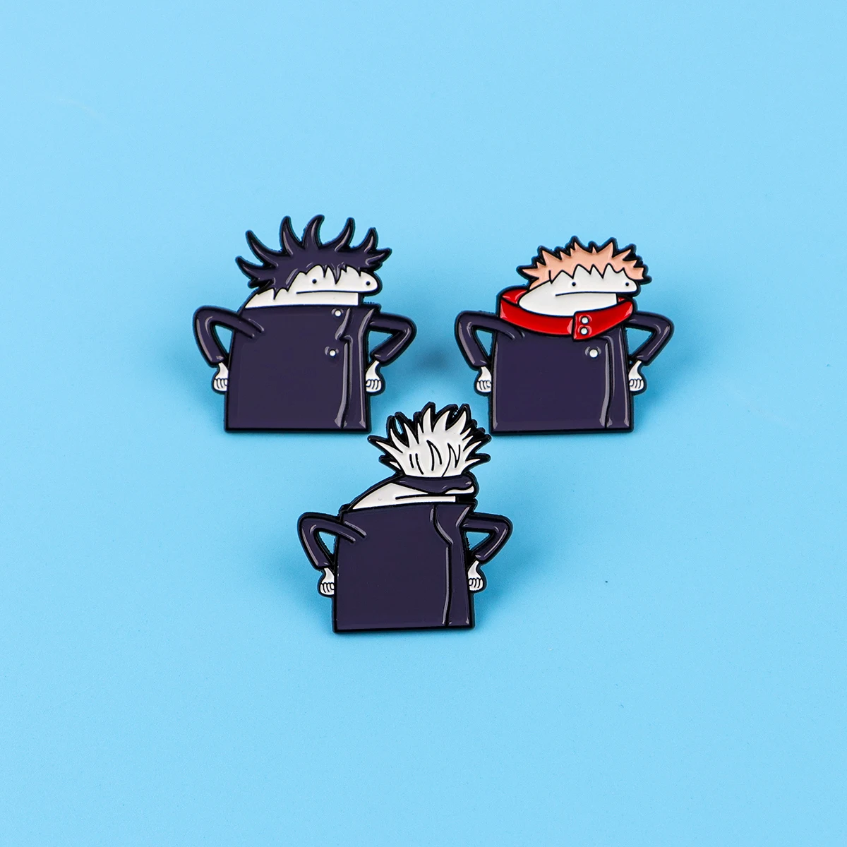 

Funny Derpy Anime Enamel Pin Parody Stick Figure Brooches Lapel Pins for Backpacks Jeans Brooches Adorn Jewelry Accessories Gift