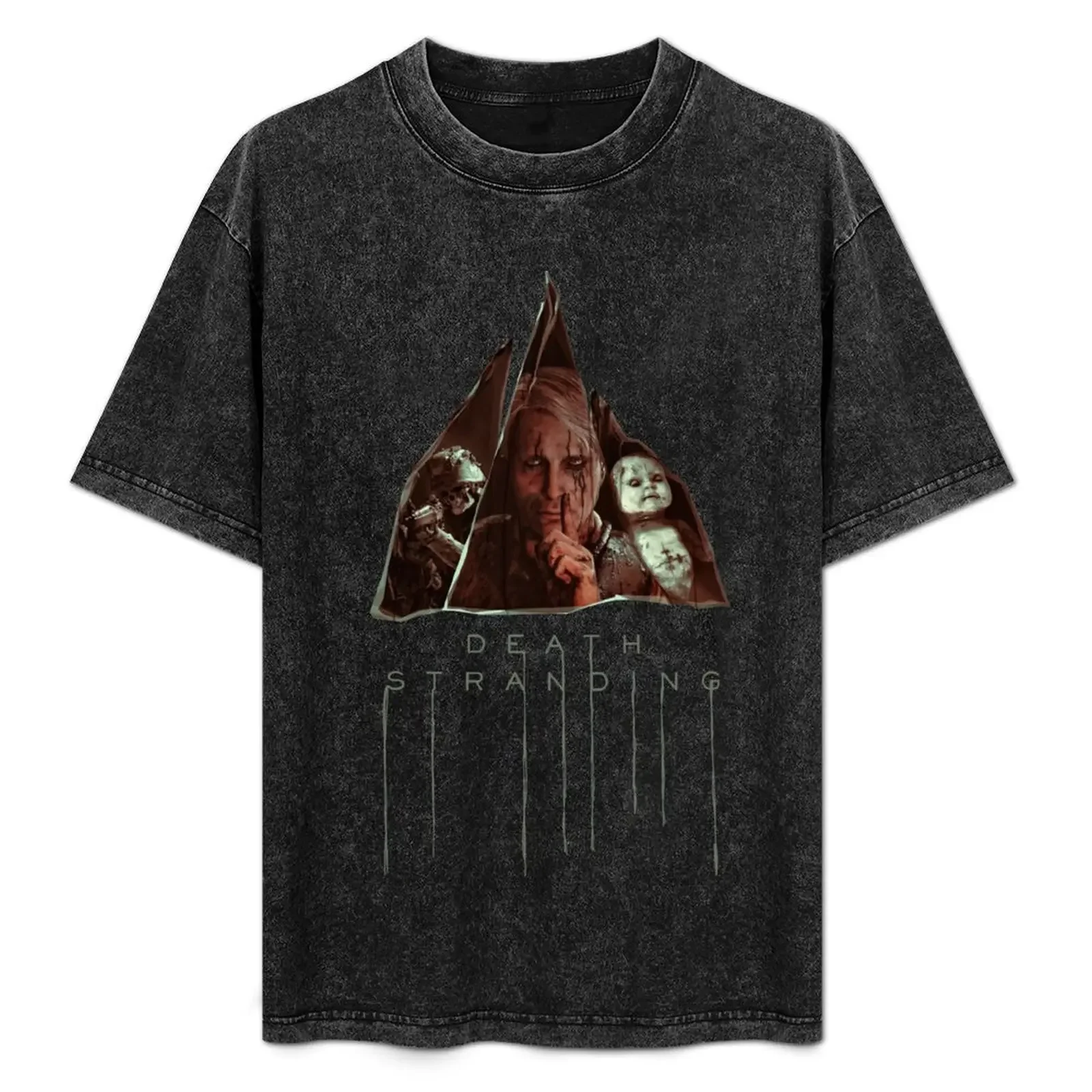 

Death Stranding Mads Mikkelsen T-Shirt Casual Fashion Print Tee Top