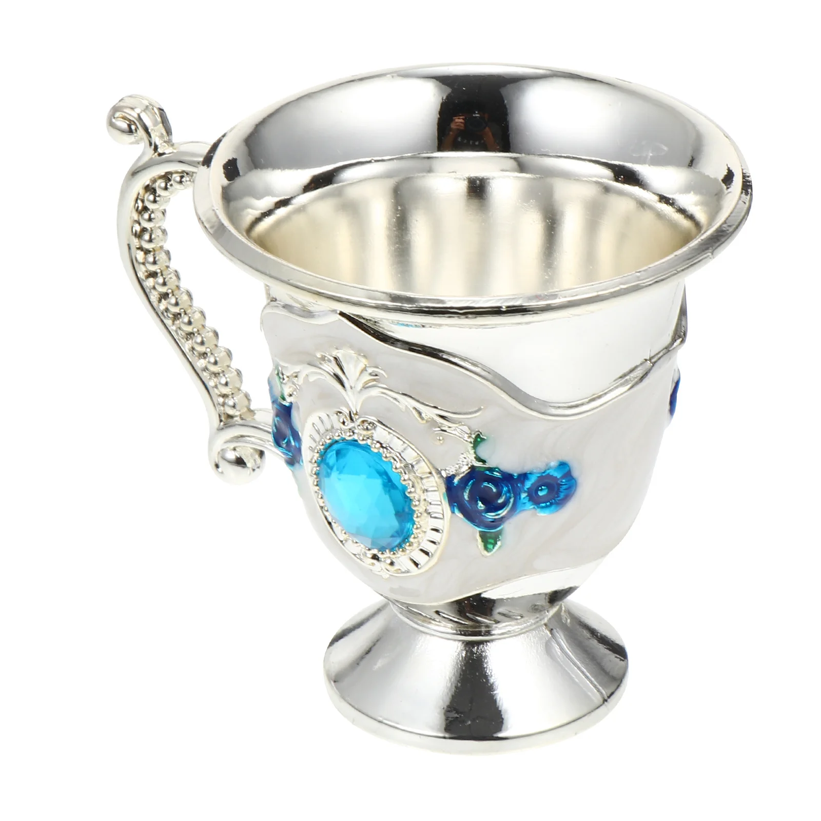 

Retro European Style Cup Unique Design Portable for Home Bar Restaurant Use Smooth Surface Easy Clean Cup