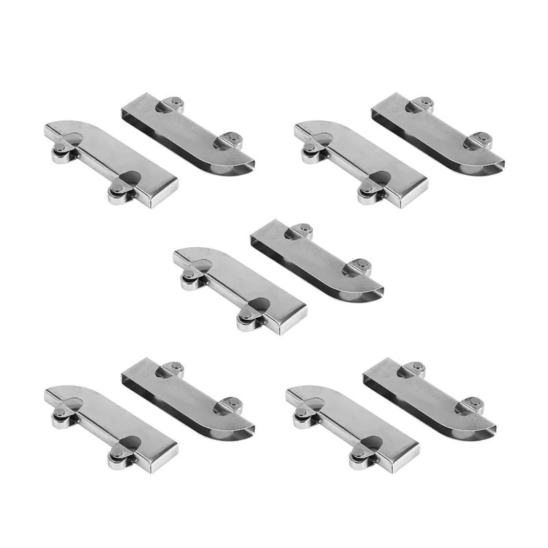 

A34R 10-компонентный комплект фурнитуры из нержавеющей стали с двойным роликовым механизмом для раздвижных дверей с V-образным пазом, для стеклянных дверей