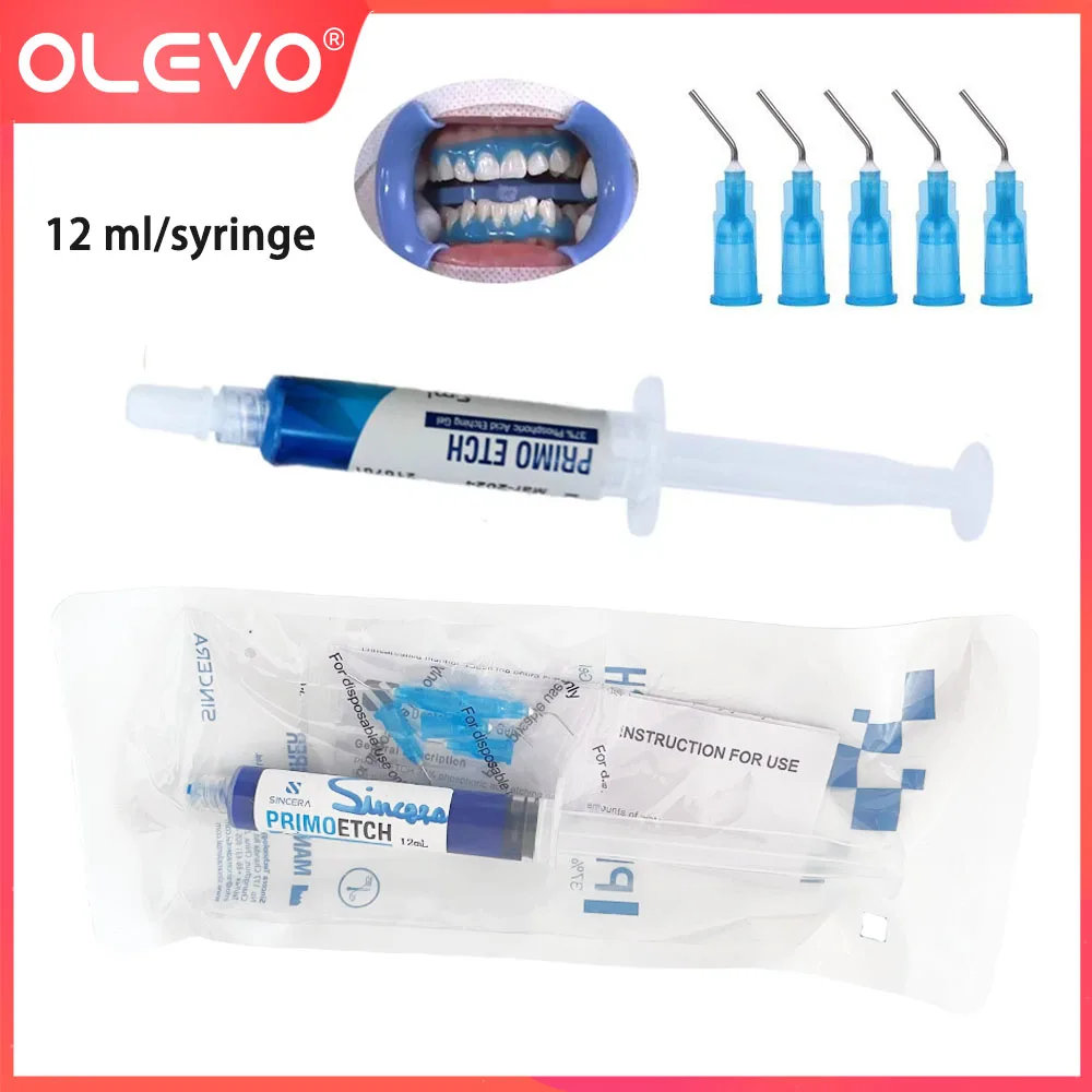 

Dental Etchant Gel 37% Phosphoric Orthodontic Brace Acid Etching Gel Etchant Agent Dentistry Adhesive Light Cure Bonding Glue