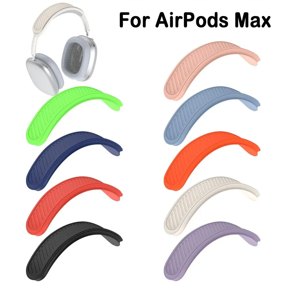 Juste de bande de sauna en silicone, housse de coussin de remplacement lavable, accessoires de casque, housse de protection pour AirPods Max, 1PC