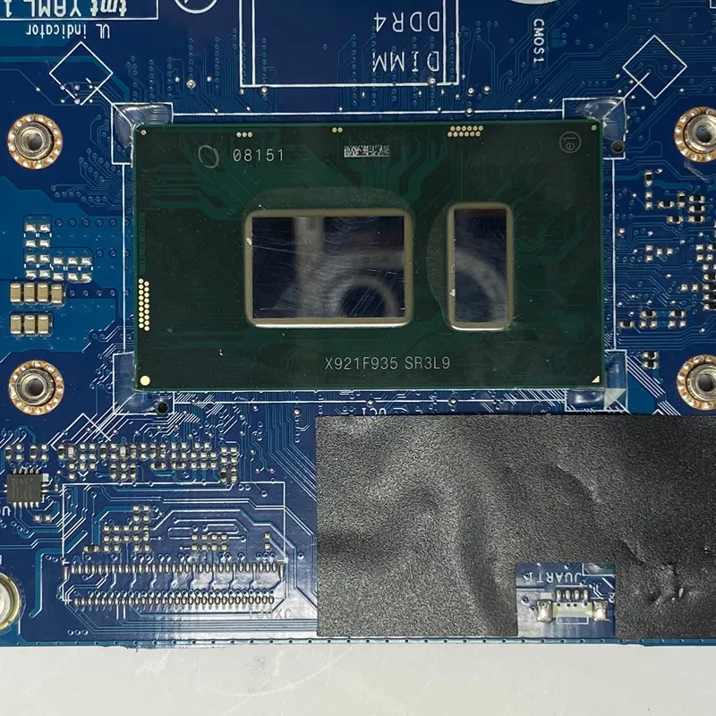 Placa base 0XY80D XY80D para ordenador portátil, CN-0XY80D para Dell 7290 7390, DAZ20 LA-F312P con SR3L9 I5-8350U CPU 100%, completamente probada, funciona bien