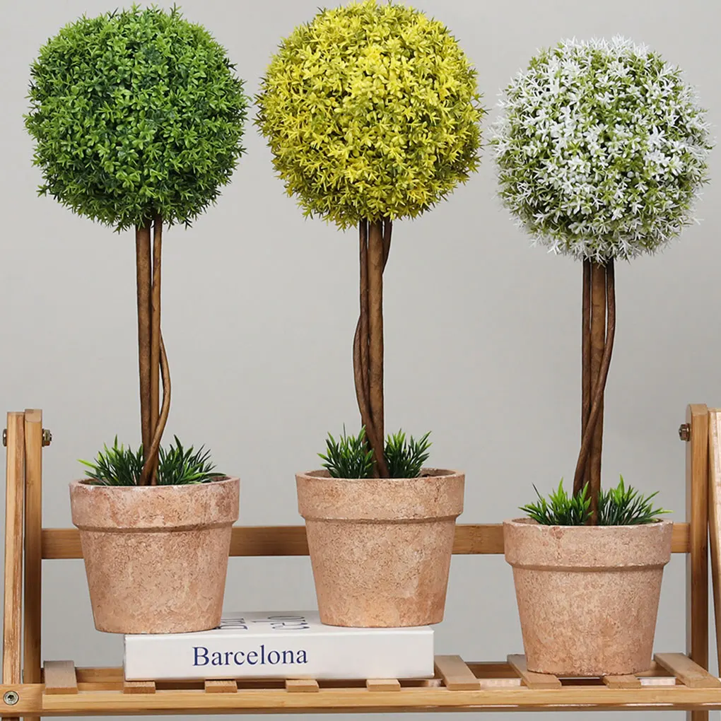 Soothing And Natural Atmosphere With These Potted Plants With Soft And Realistic Texture