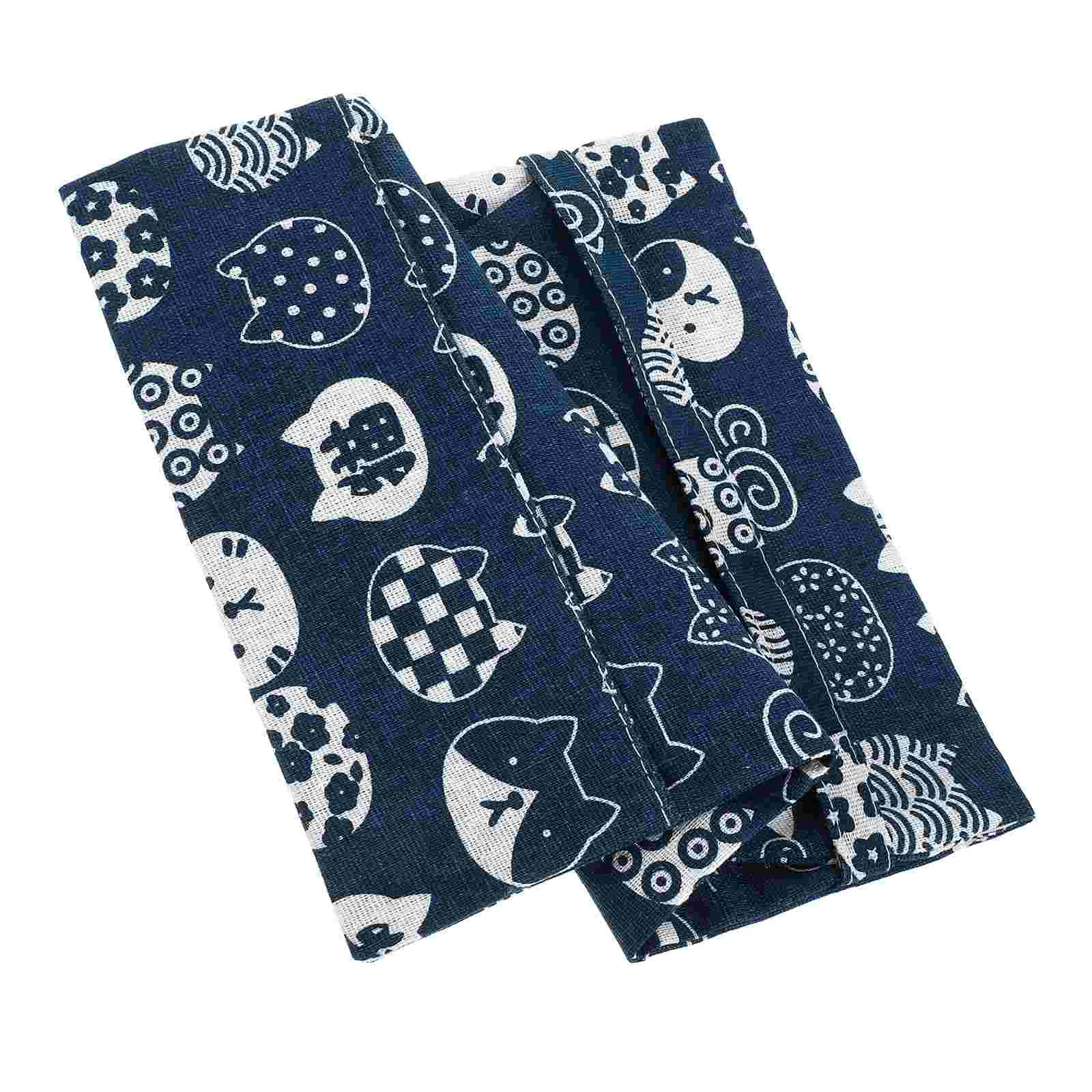 Ledger Protective Cover Japanese Book Fabric Sleeve Reusable Protector Foldable Cloth Decoration Handbook Student
