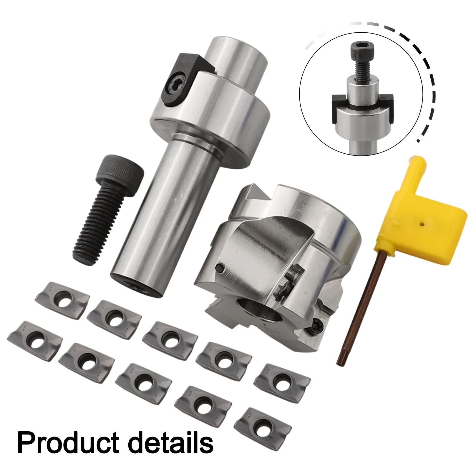 FMB22 Tooling System Featuring Components like the BAP400R Milling Cutter and High Performance APMT1604 Inserts