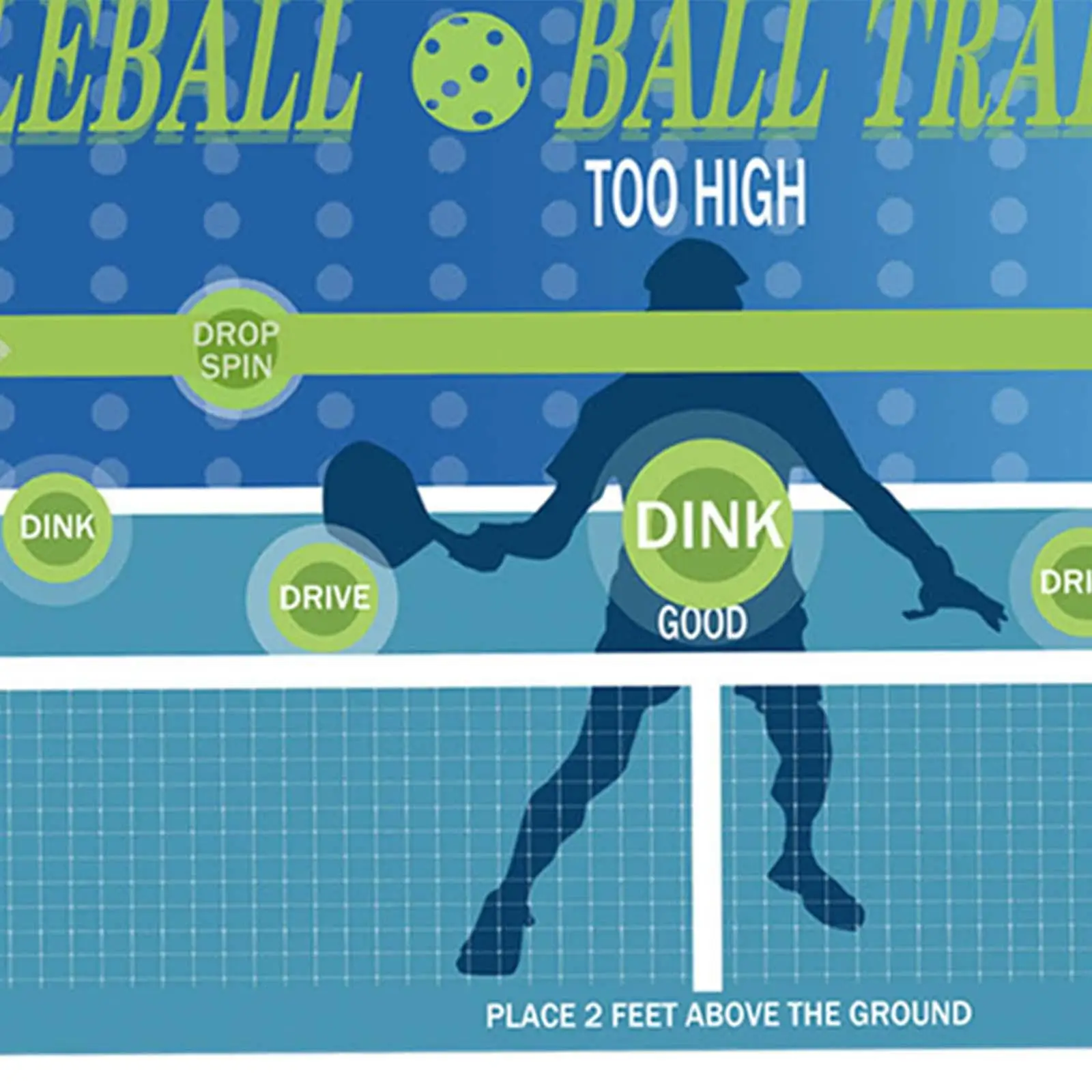 

Pickleball Dink Pad Enhance Pickleball Skill Official Dink Pad for Beginner
