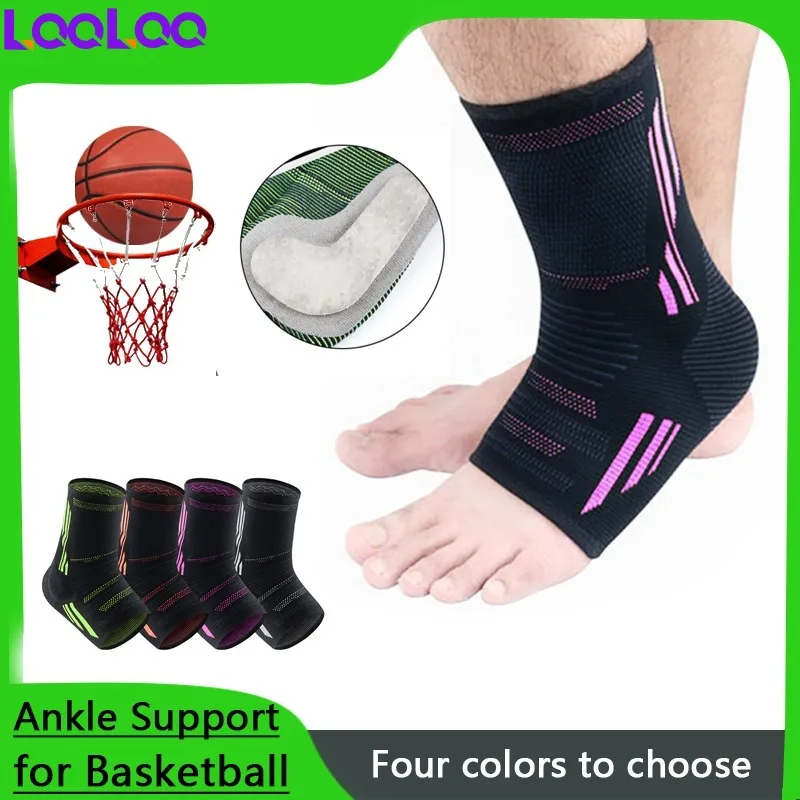 

1Pcs Ankle Support Brace Elasticity Running Sports Safety Pressurized Basketball Football Running Anti Ankle Sprain Foot Cover