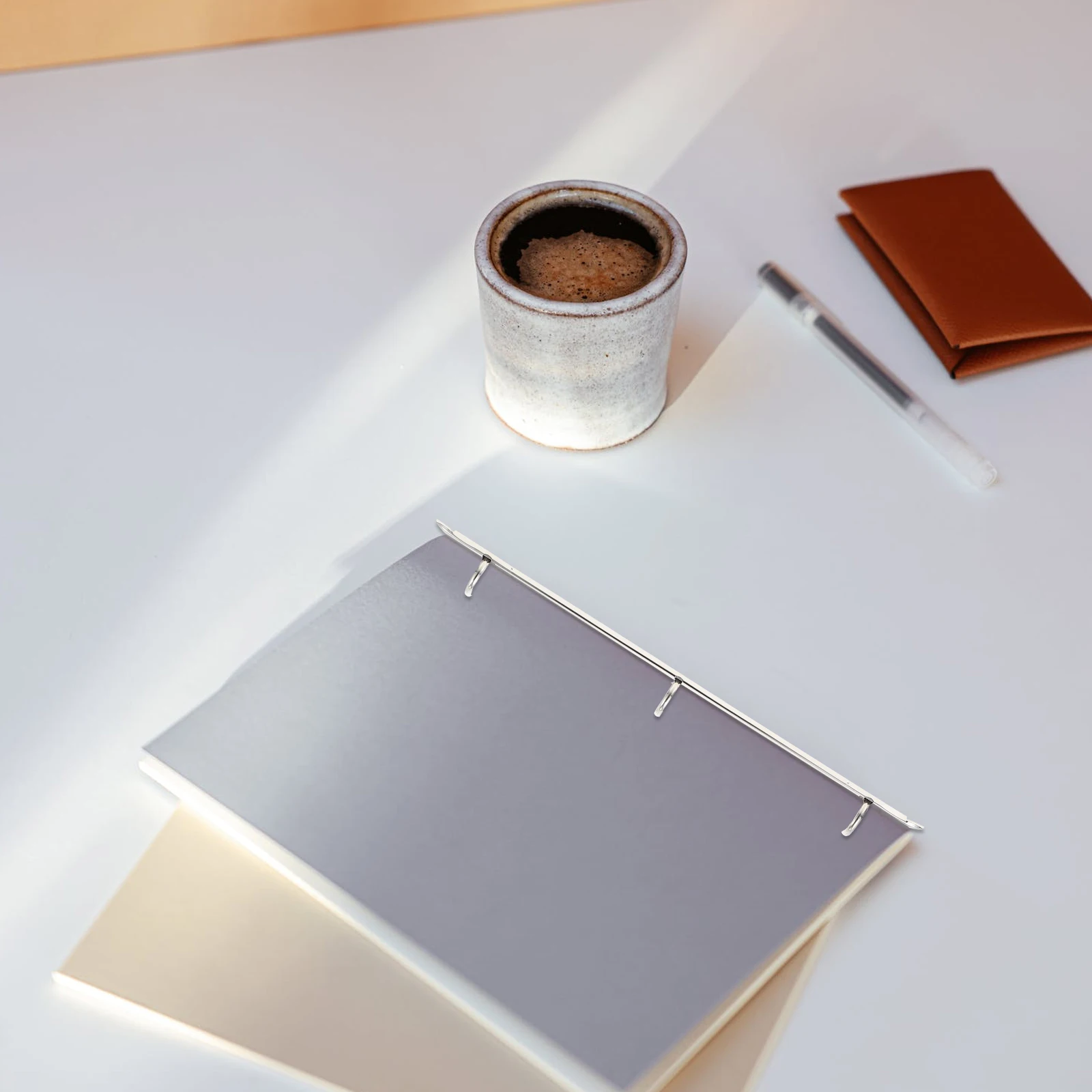 

3Pcs Binders Metal Binder Rings Removable Book Accessories for Document Notes Receipt Organization Iron Book Ring