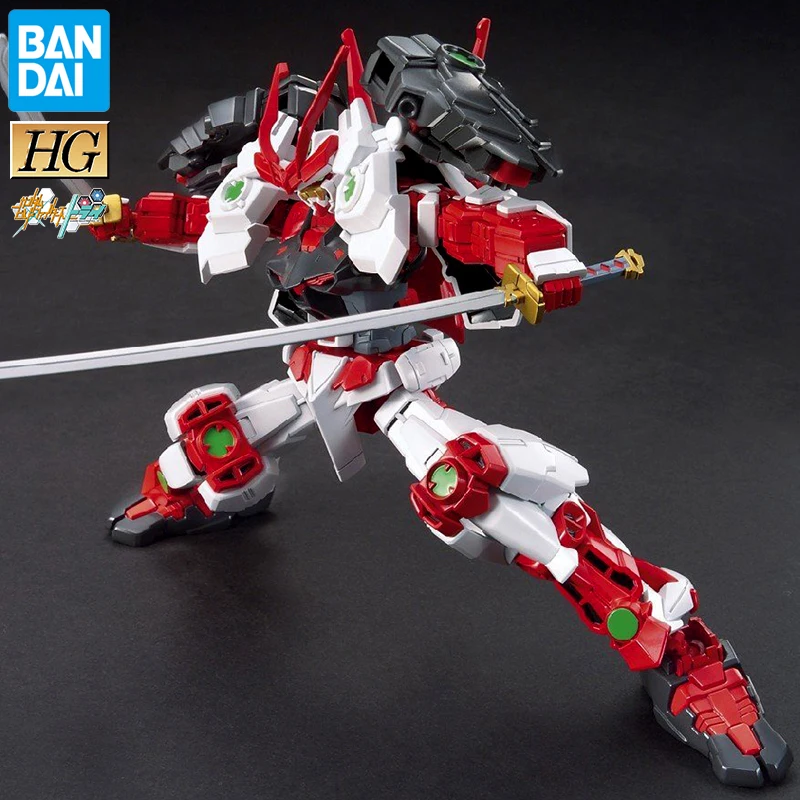 Bandai HG Gundam Assembled Model HGBF 07 1/144 Build Fighter Red Sengoku Heretic Animation Collection Ornament Toy Gift