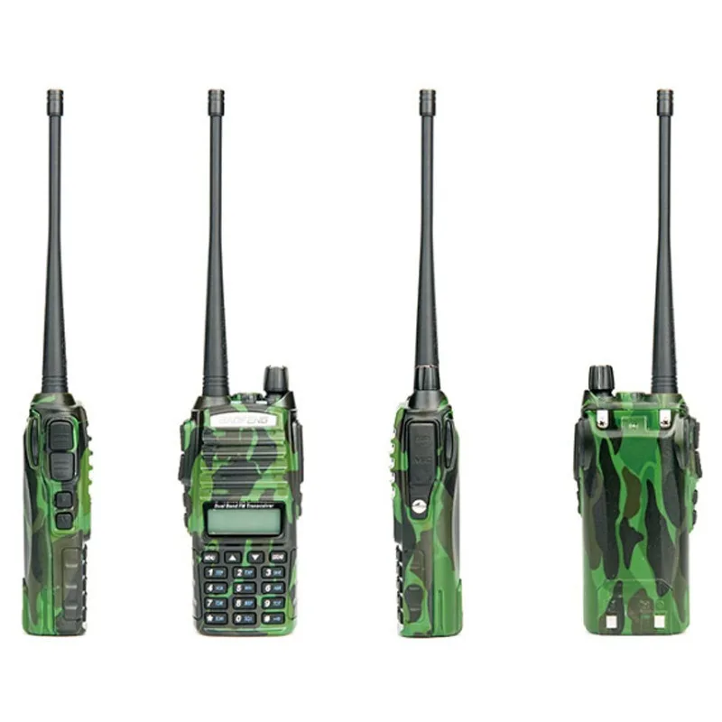 Baofeng UV-82 جهاز اتصال لاسلكي مموه مضاد للسقوط محمول خارجي عالي الطاقة مزدوج PPT إرسال اتصال داخلي أصلي