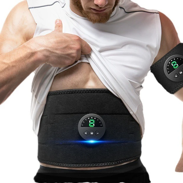 

Массажер для талии, портативный формирователь с зарядкой через USB, электрический тренажер для рук, бедер, ног, пояс для коррекции фигуры, фитнес-массажер, массажер от целлюлита