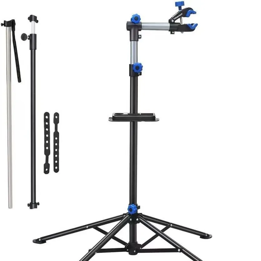 Professional Heavy-Duty Steel Bicycle Repair Stand | Mountain Bike Maintenance Workstation Stand Holder for Home & Bike Shop Use
