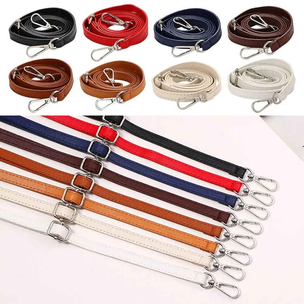 Fashion 120cm Leather Bag Strap Detachable Adjustable Shoulder Bag Belts Crossbody Bag Belts Women