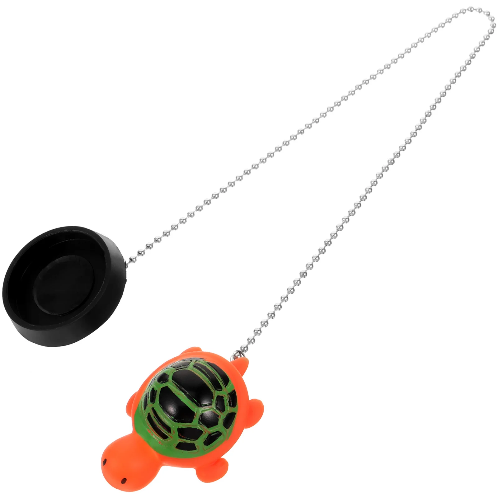 

Chain Water Stopper Turtle Style Rubber Tub Plug for Bathtub Sink Drain Universal Bath Drain Stopper Tub Plug for Bathtub