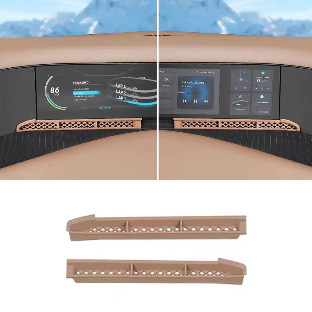 

Для AVATAR 07 2025 2026, центральное управление, приборная панель, воздуховыпускное отверстие, защитный чехол для кондиционера, антиблокирующая крышка, силиконовая накладка