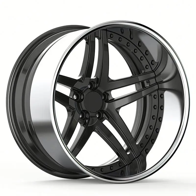 

Колесные диски для легковых автомобилей, 3-составные, 19, 20, 21, 22 дюйма, 5X120, 5X112, хромированные, 5-спицевые, кованые, из сплава