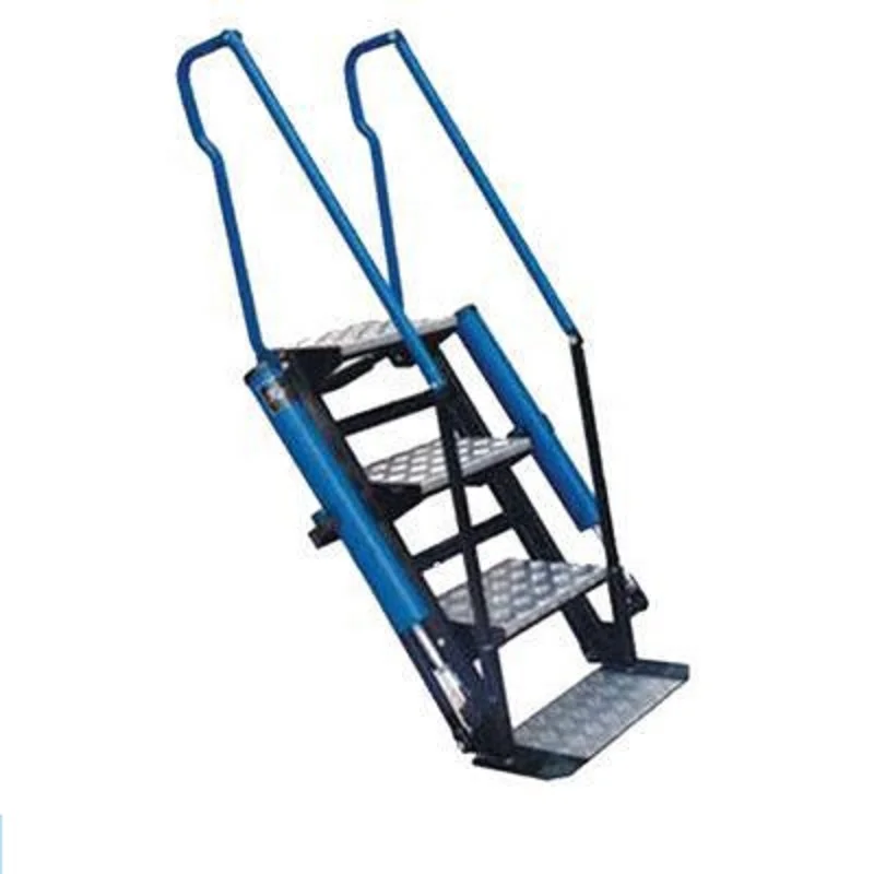Folding Stair Walkway for Access the Top of Oil Tankers or Rail Cars