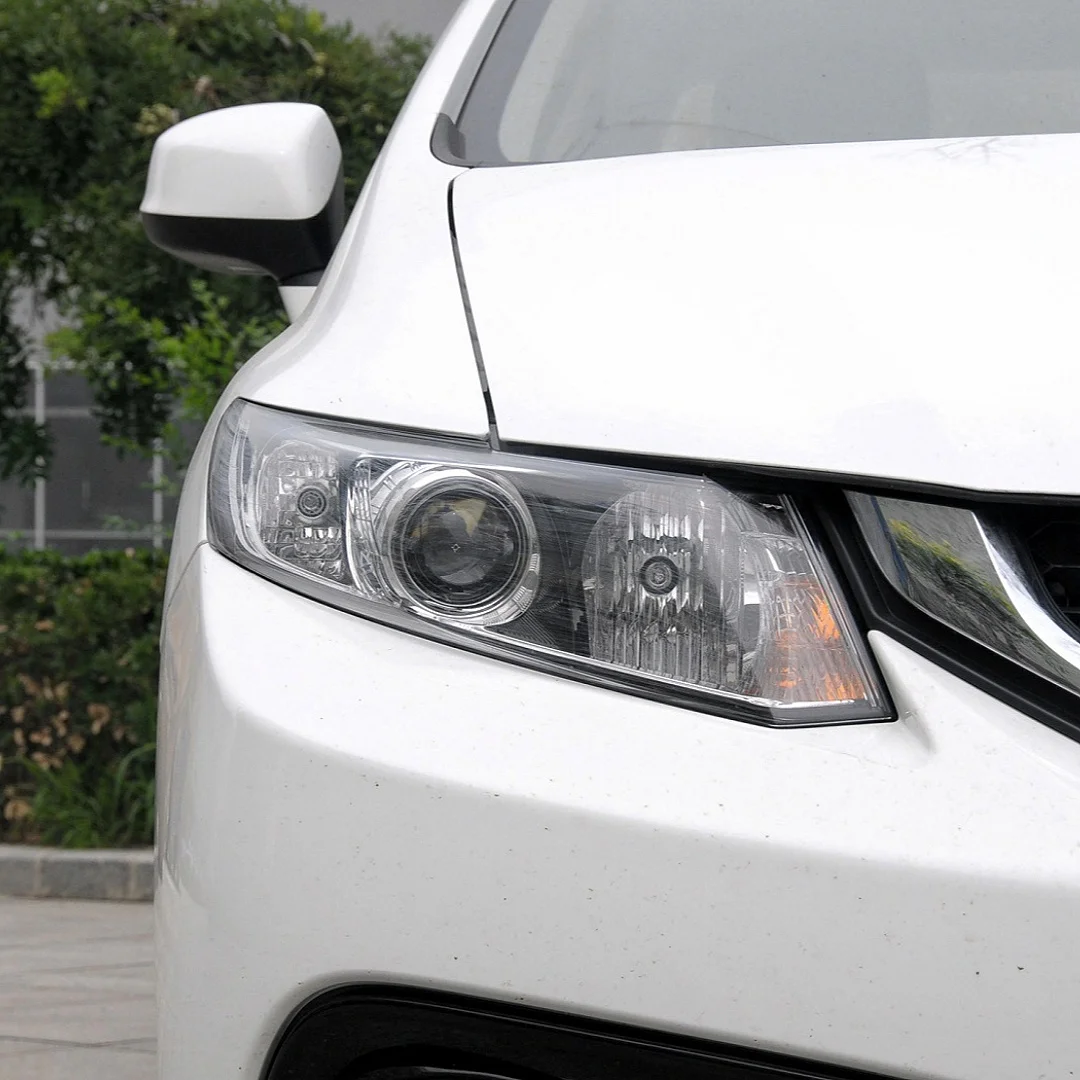 For Honda Civic 9Th Generation 2012 2013 2014 2015 Car Accessories Transparent PC Material Lampshade Cover
