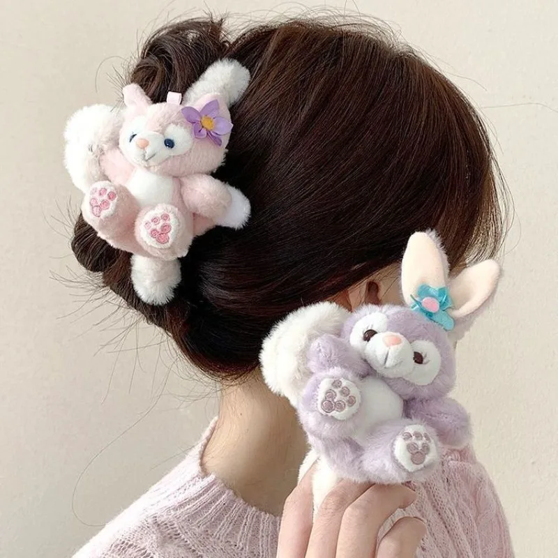 Poupée en peluche de dessin animé Disney StellaLou LinaPepper pour filles, douce et mignonne, personnalité créative, mode simple, polyvalente, pince, nouveau