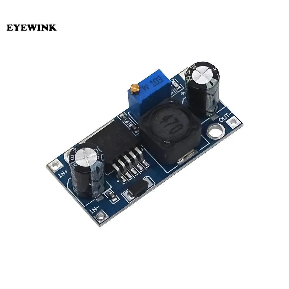 100pcs LM2596S LM2596 ADJ DC-DC Step-down module 5V/12V/24V adjustable Voltage regulator 3A